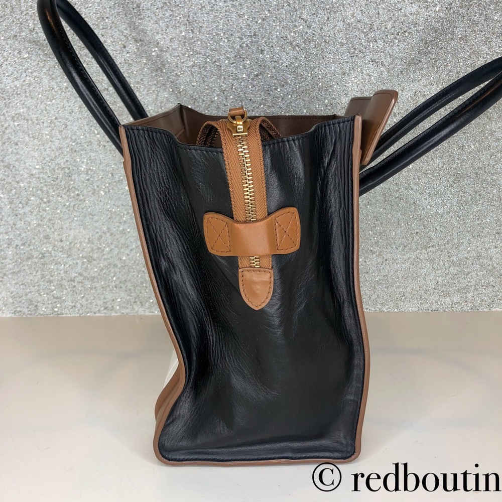 ๐ Sold Celine Paris TriColor mini luggage tote bag - Picture 4 of 8